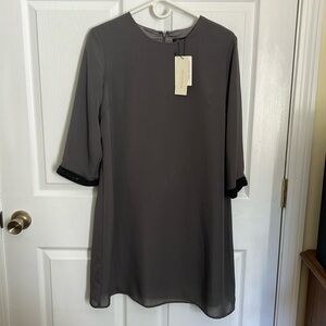 MM Couture by Miss Me Grey Shift Cocktail Dress